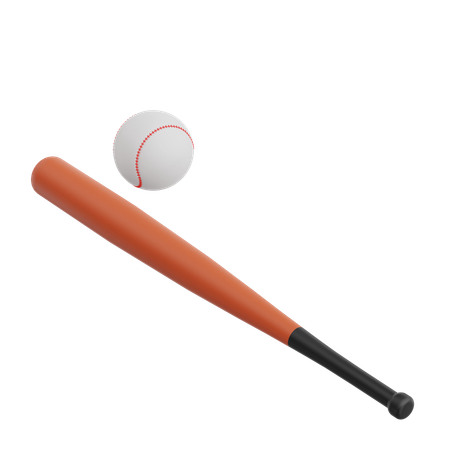 Bate de béisbol  3D Icon