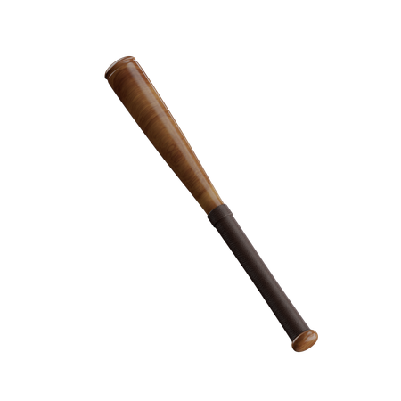 Bate de béisbol  3D Icon