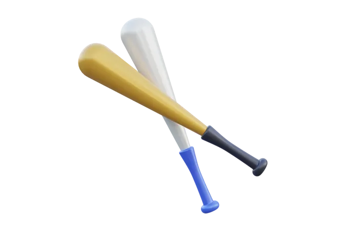 Bate de béisbol  3D Icon