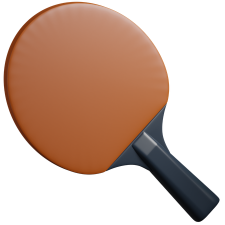 Bate de ping pong  3D Icon