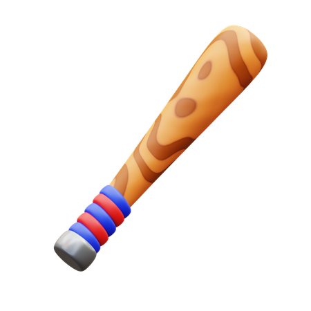 Bate de softbol  3D Icon