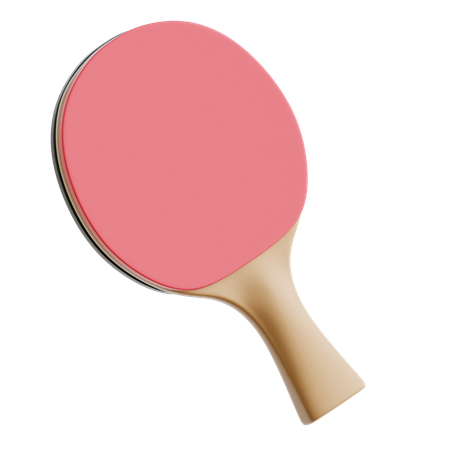 Bate de ping-pong  3D Icon