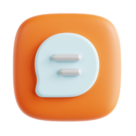 Bater papo  3D Icon