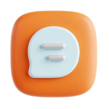 Bater papo  3D Icon