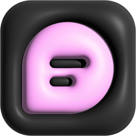 Bater papo  3D Icon