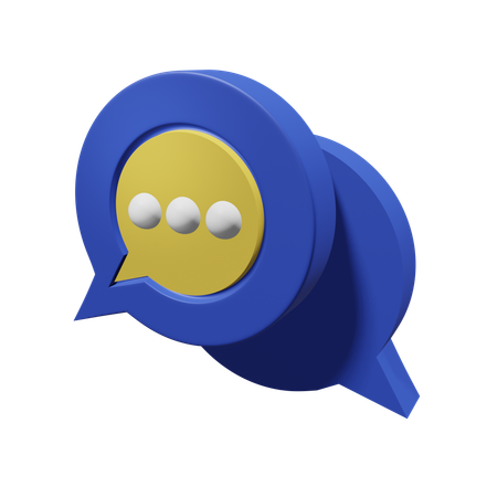 Bater papo  3D Icon