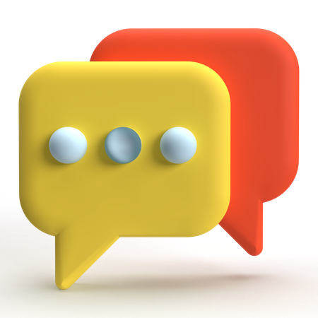 Bater papo  3D Icon