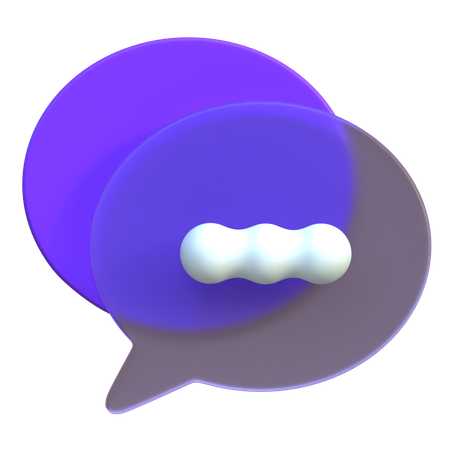 Bater papo  3D Icon