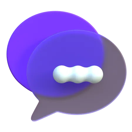 Bater papo  3D Icon