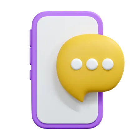 Bater papo  3D Icon