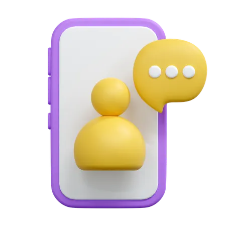 Bater papo  3D Icon