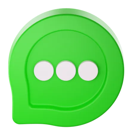 Bater papo  3D Icon