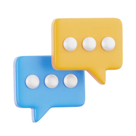 Bater papo  3D Icon