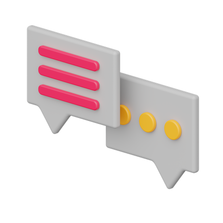 Bater papo  3D Icon