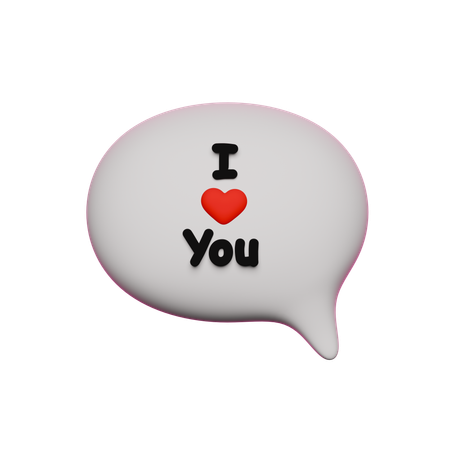 Bate-papo de proposta  3D Icon