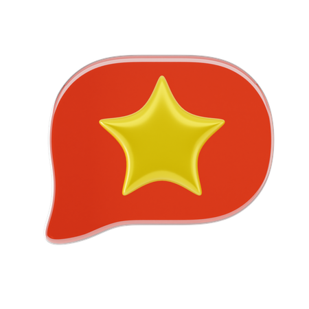 Bate-papo favorito  3D Icon