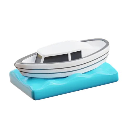 Bateau  3D Icon