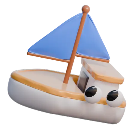 Bateau  3D Icon