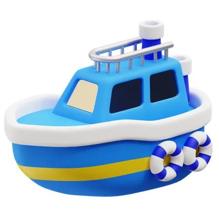 Bateau  3D Icon