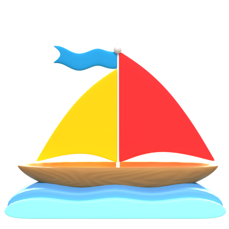 Bateau  3D Illustration