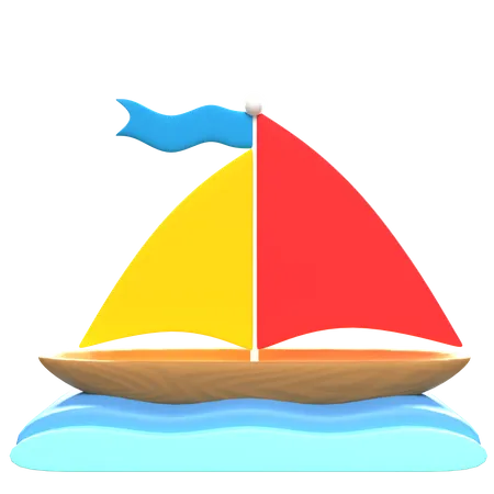 Bateau  3D Illustration