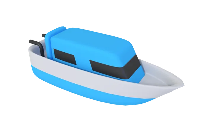 Bateau  3D Icon