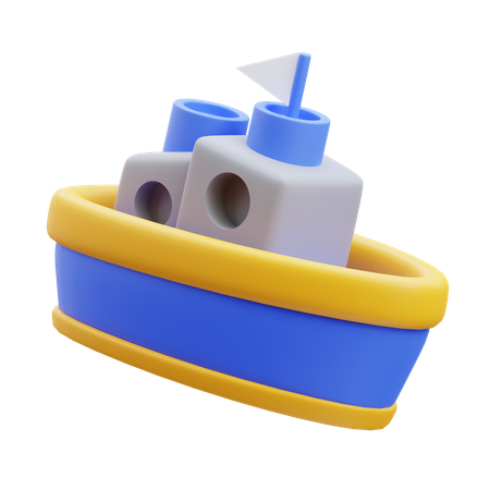 Bateau  3D Icon