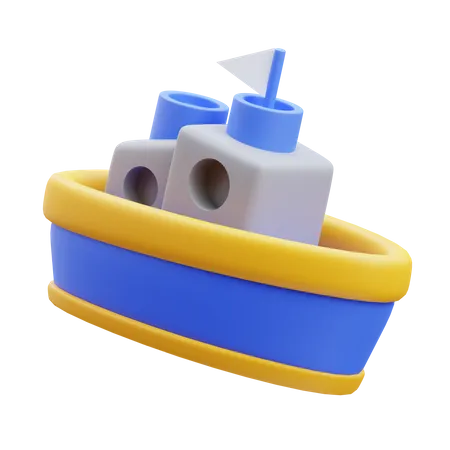 Bateau  3D Icon