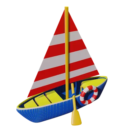 Bateau  3D Icon