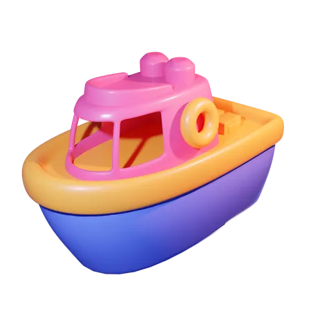 Jouets de bateau  3D Icon