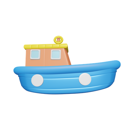 Bateau de croisière  3D Icon