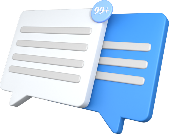 Bater papo  3D Icon