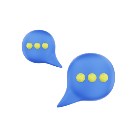 Bater papo  3D Icon