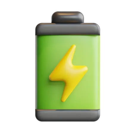 Bateria  3D Icon