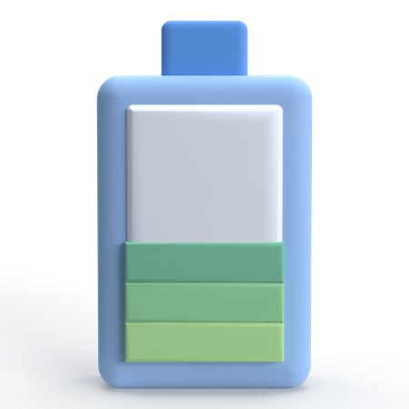 Batería  3D Icon