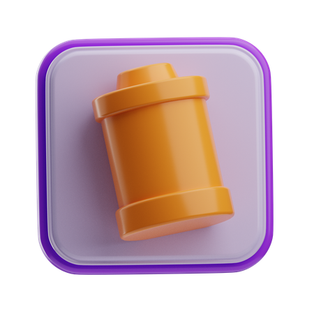 Batería  3D Icon