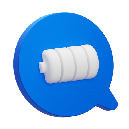 Batería  3D Icon