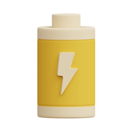 Bateria  3D Icon