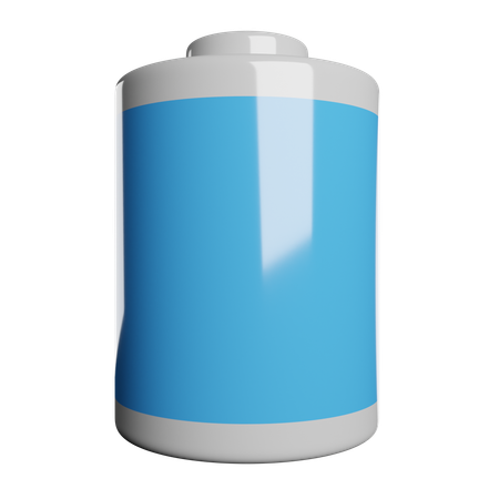 Bateria  3D Icon