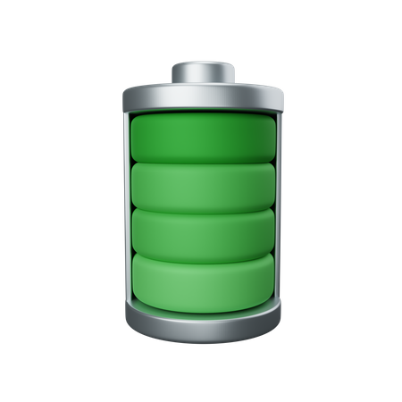 Bateria  3D Icon