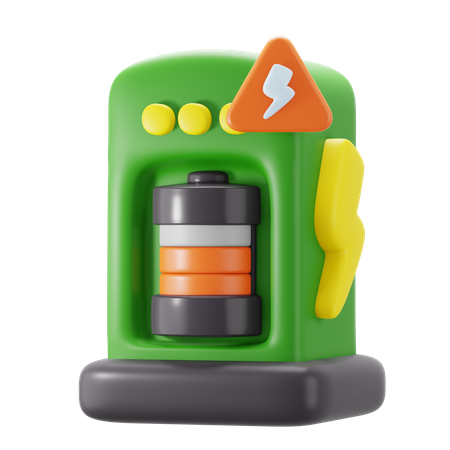 Batería baja  3D Icon