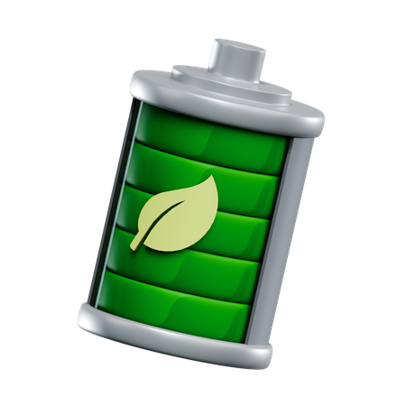 Bateria biológica  3D Icon