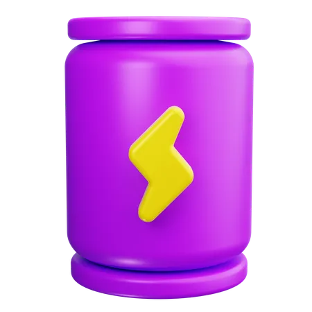 Bateria cheia  3D Icon