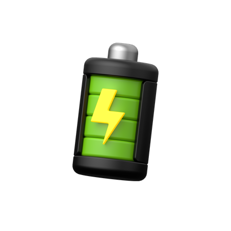 Bateria llena  3D Icon