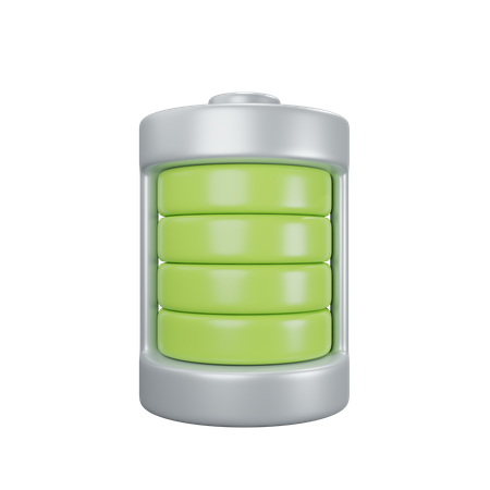 Bateria llena  3D Icon