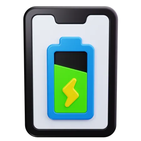 Bateria del telefono  3D Icon