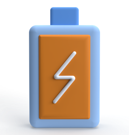 Energia da bateria  3D Icon