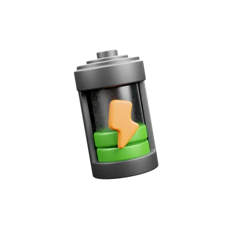 Bateria Fraca  3D Icon