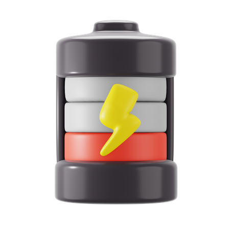 Batería vacía  3D Icon