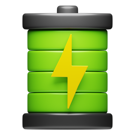 Baterias  3D Icon